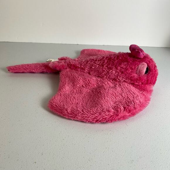 Aurora Girlz Nation Pink Stingray Plush Metallic Stuffed Sea Life Like 2015 Toy - Picture 2 of 14